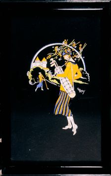 Art Deco golfing print, Gladys Emma Peto (1890-1986), c1920s. Artist: Gladys Emma Peto