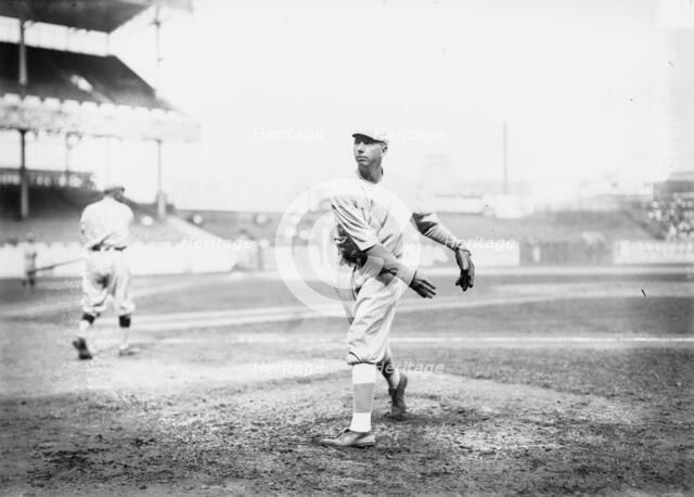 Art Fromme, New York NL, at Polo Grounds, NY (baseball), 1912. Creator: Bain News Service.