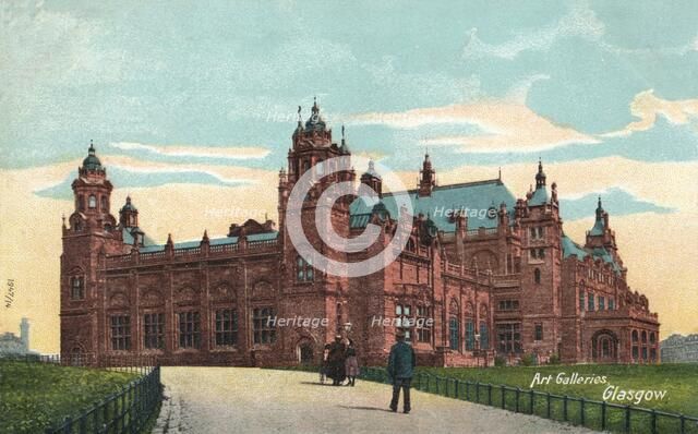 'Art Galleries, Glasgow', c1904.  Artist: Unknown.