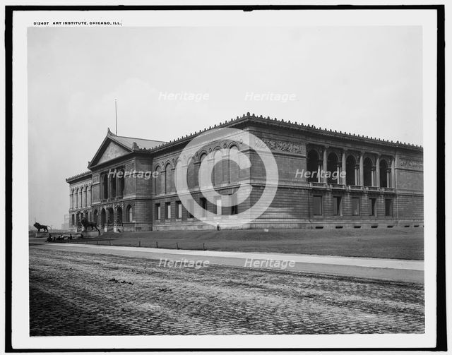 Art Institute, Chicago, Ill., 1900 Oct 3. Creator: Unknown.