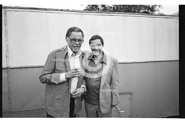 Art Pepper, (Dexter Gordon), Knebworth, 1981.   Artist: Brian O'Connor.