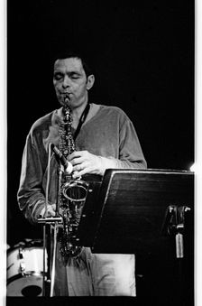 Art Pepper, Ronnie Scott's, Soho, London, 1980. Artist: Brian O'Connor