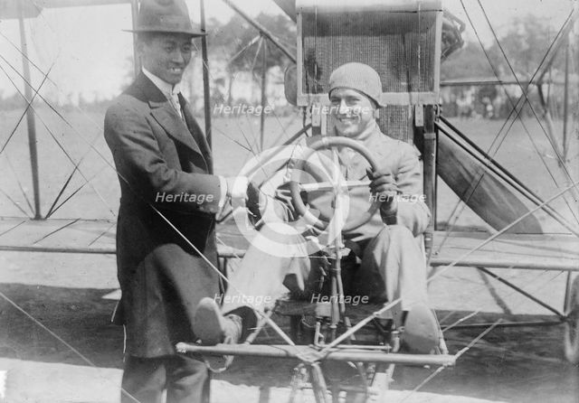 Art. Smith & Mr. Ozaki, between c1915 and c1920. Creator: Bain News Service.