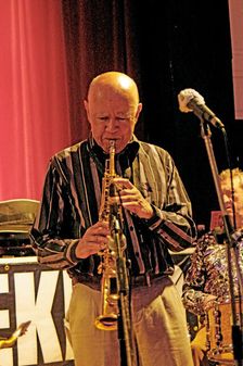 Art Themen, Art Themen Project, Battle Jazz Festival, Battle, East Sussex, July 2023. Creator: Brian O'Connor