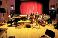 Art Themen Project, Battle Jazz Festival, Battle, East Sussex, July 2023. Creator: Brian O'Connor
