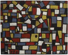 Arte constructivo, 1943. Creator: Torres-García, Joaquín (1874-1949)