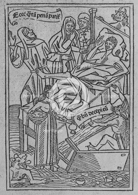 Arte del Ben Morire, 1490. Creator: Unknown.