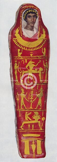 'Artemidorus, a Greek, from the Fayyum, about AD 200 - From Corruptible to Incorruption', c1935. Artist: Unknown.