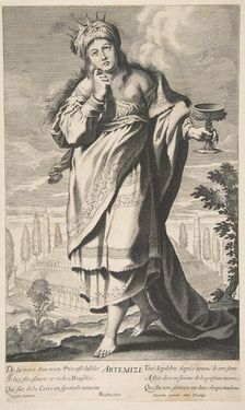 Artémise, ca. 1639-40. Creators: Gilles Rousselet, Abraham Bosse
