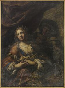 Artemisia and Mausolus, . Creator: Scaglia; Girolamo (ca 1620-1686)
