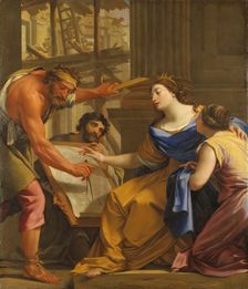 Artemisia Building the Mausoleum, Early 1640s