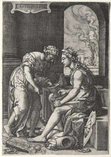 Artemisia, c. 1539. Creator: Georg Pencz (German, c. 1500-1550)