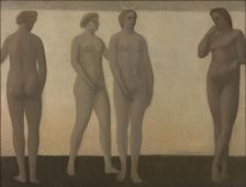 Artemis, 1893-1894. Artist: Hammershøi, Vilhelm (1864-1916)