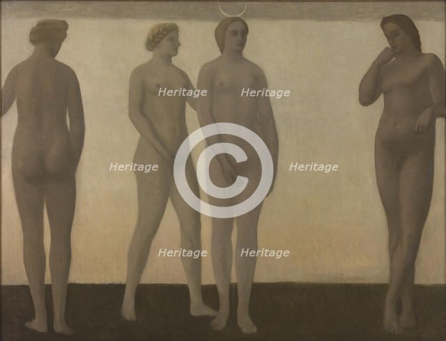 Artemis, 1893-1894. Artist: Hammershøi, Vilhelm (1864-1916)