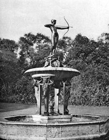 Artemis fountain, Hyde Park, London, 1926-1927. Artist: McLeish