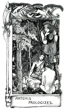 Artemis Prologizes 1898.Artist: Byam Shaw