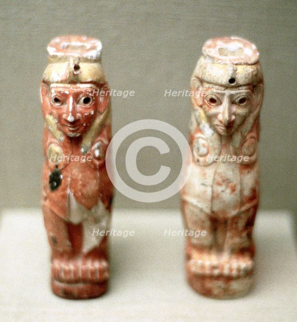 Artefacts (Sphinx figures) from Turkey, 1800 BC. Artist: Unknown