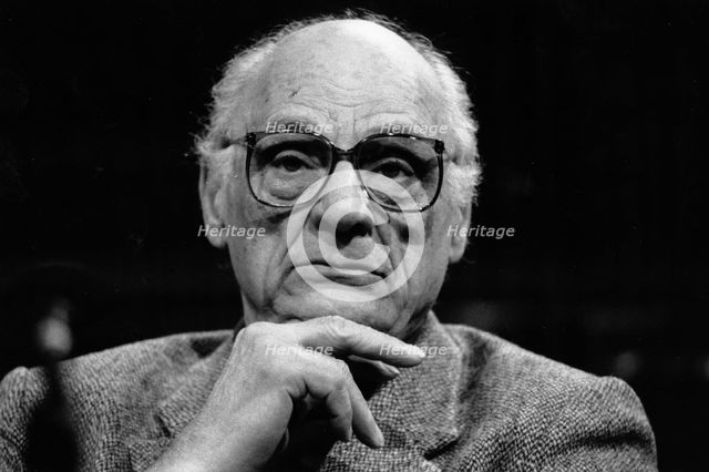 Arthur Miller (1915- ), American playwright. Creator: Sidney Harris.