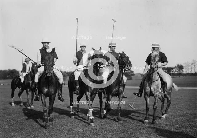 Arthur Noel Edwards, Frederick Freake, Polo, between c1910 and c1915. Creator: Bain News Service.