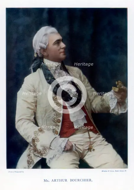Arthur Bourchier, English actor, 1901.Artist: Window & Grove