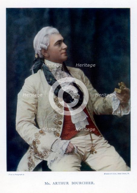 Arthur Bourchier, English actor, 1901.Artist: Window & Grove