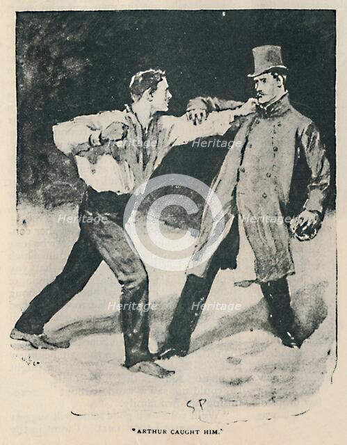 'Arthur Caught Him', 1892. Artist: Sidney E Paget.