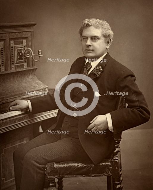 Arthur Cecil, British actor, comedian, playwright and theatre manager 1887.  Artist: Ernest Barraud