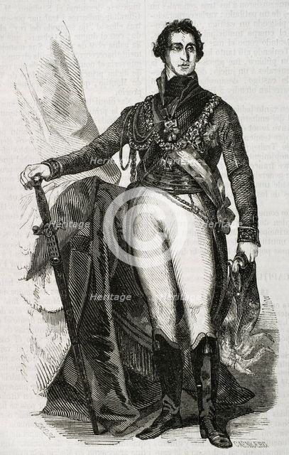 Arthur Colley Wellesley, 1st Duke of Wellington, (1769-1852), British general and politician, 1853.  Creator: Eusebio Zarza.
