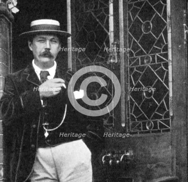 Arthur Conan Doyle, Scottish writer, c1900. Artist: Unknown