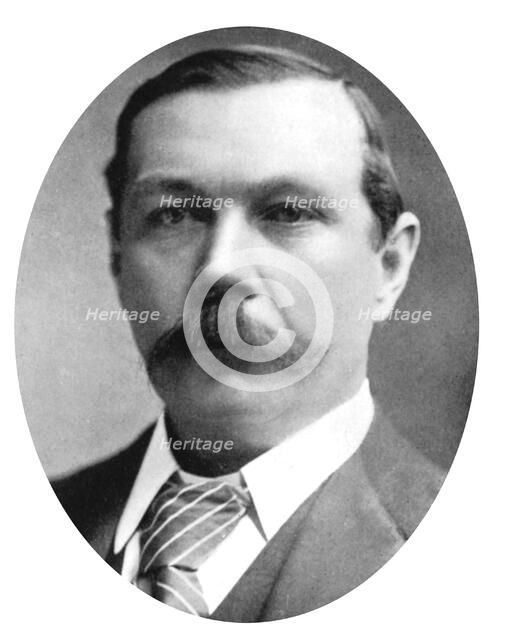 Arthur Conan Doyle, Scottish writer, c1900. Artist: Unknown