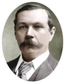 Arthur Conan Doyle, Scottish writer, c1900