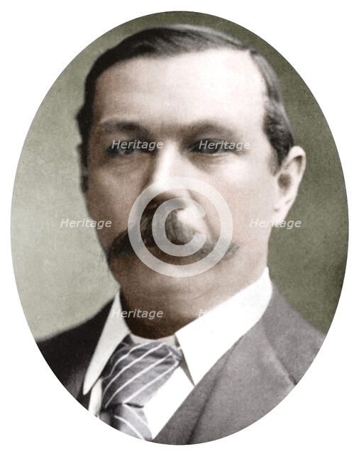 Arthur Conan Doyle, Scottish writer, c1900. Artist: Unknown