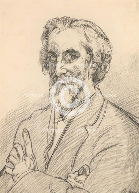 Arthur d'Echerac, called Dargenty, 1883. Creator: Felix Bracquemond.