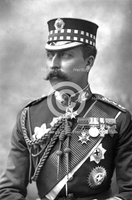 Arthur, Duke of Connaught (1850-1942), third son of Queen Victoria and Prince Albert, c1890. Artist: Unknown