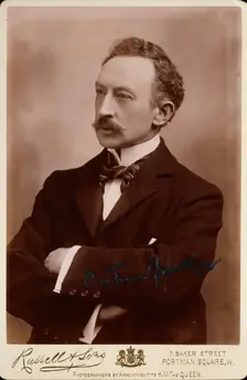 Arthur Hacker, c1897. Creator: Russell & Sons