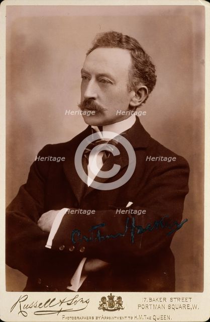 Arthur Hacker, c1897. Creator: Russell & Sons.