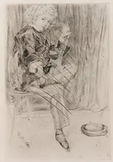 Arthur Haden, 1859. Creator: James Abbott McNeill Whistler