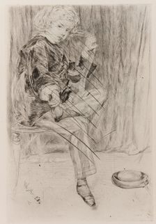 Arthur Haden, 1859. Creator: James Abbott McNeill Whistler