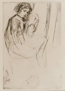 Arthur Haden, 1859. Creator: James Abbott McNeill Whistler