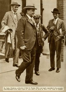 Arthur Henderson, 1929, (1935). Creator: Unknown