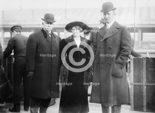 Arthur Irwin, Mr. & Mrs. Frank Chance, 1913. Creator: Bain News Service.