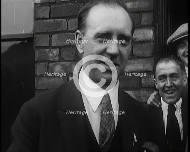 Arthur J Cook, Trade Union Activist, 1926. Creator: British Pathe Ltd.