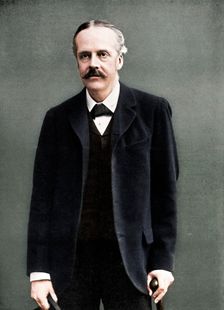 Arthur James Balfour, 1st Earl of Balfour, British statesman and Prime Minister, 1912. Artist: London Stereoscopic & Photographic Co