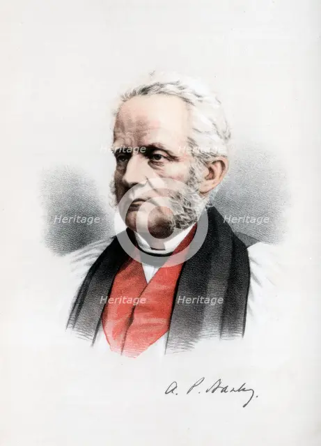 Arthur Penrhyn Stanley, Dean of Westminster, c1890.Artist: Cassell, Petter & Galpin