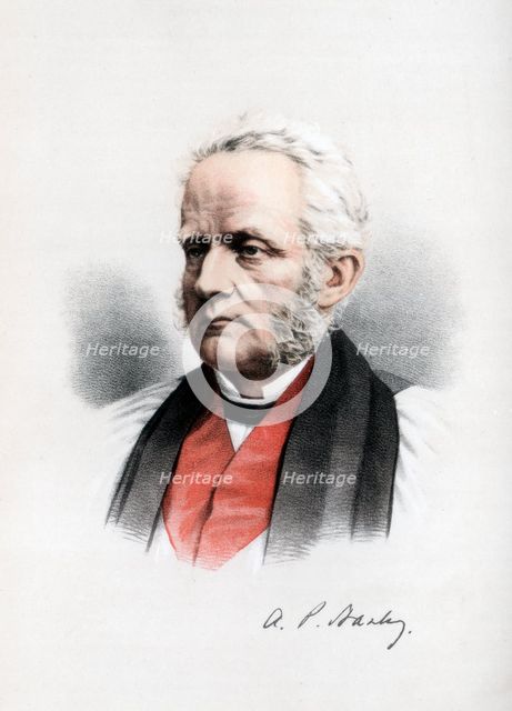 Arthur Penrhyn Stanley, Dean of Westminster, c1890.Artist: Cassell, Petter & Galpin