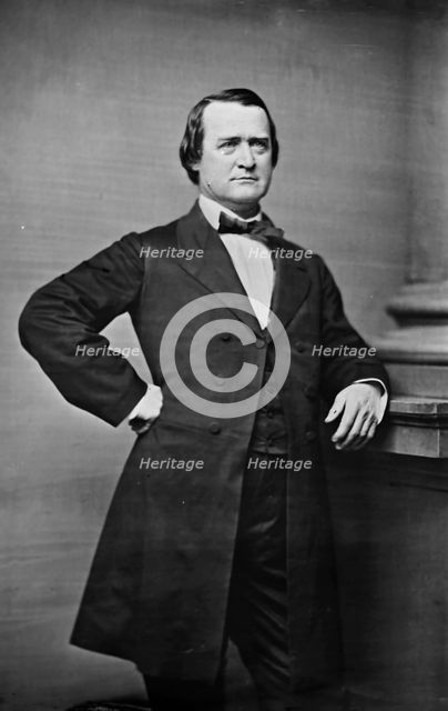 Arthur Peronneau Hayne of South Carolina, between 1855 and 1865. Creator: Unknown.