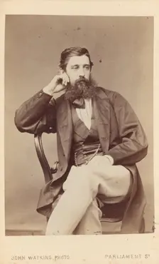 Arthur Pizzi Newton, RWS, (1830-1883), c1850-1880. Creator: John Watkins