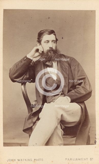 Arthur Pizzi Newton, RWS, (1830-1883), c1850-1880. Creator: John Watkins.