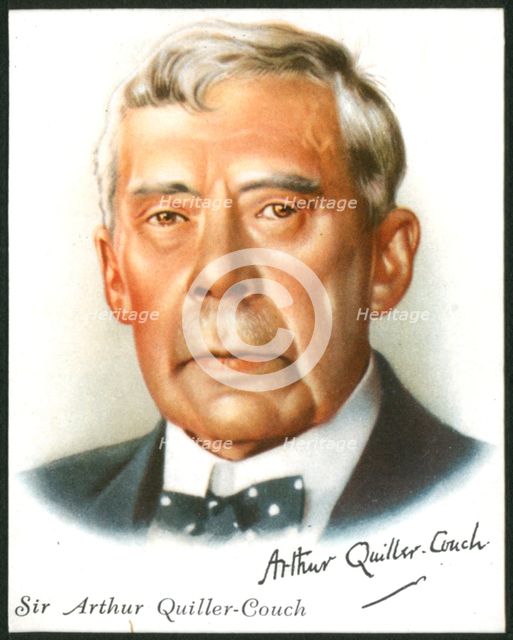 Arthur Quiller-Couch, English poet, novelist, anthologist and critic, c1927. Artist: Unknown