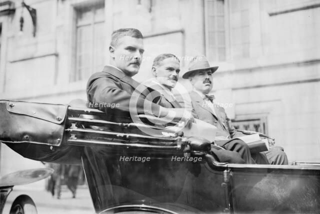 Arthur R. Dyer, (London) - Capt. Tilden, (Phila.) - Arthur Stubbs, (London), between c1910 and c1915 Creator: Bain News Service.